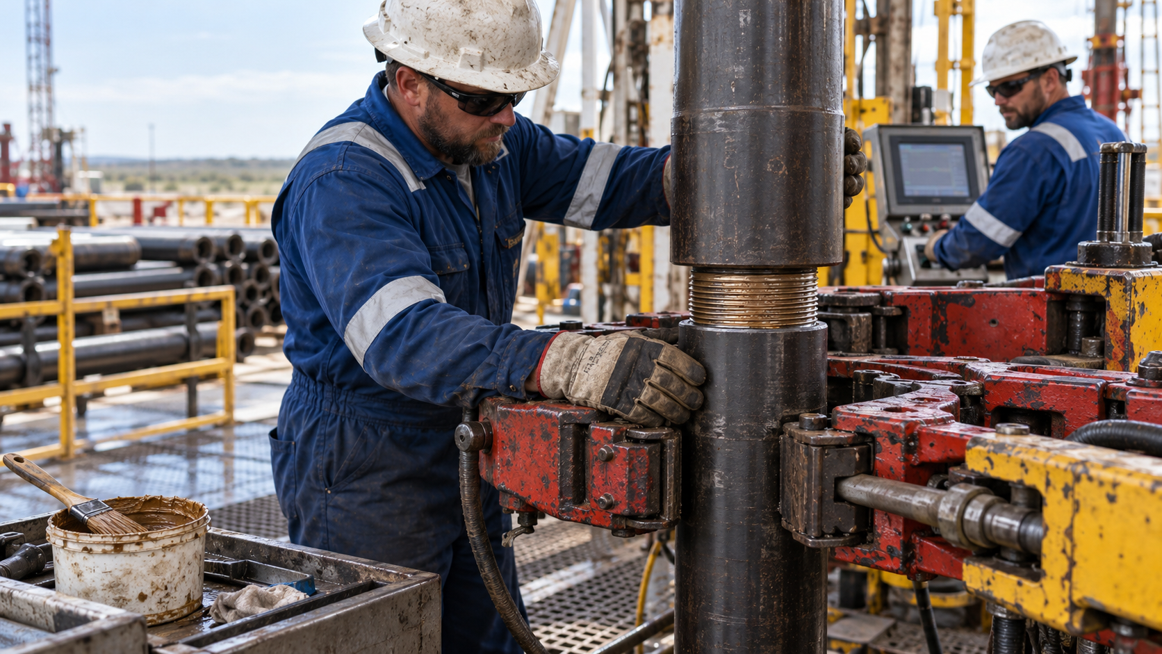 Últimos blogs de la empresa sobre ¿Cómo afectan el torque de maquillaje y el compuesto de roscas a la confiabilidad de los acoplamientos petroleros?