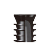 4 1/2 PDC Plug de cemento sin rotación de plástico con núcleo perforable para cementación de pozos de petróleo y gas