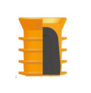 5 1/2 PDC Plug de cemento de plástico perforable con núcleo para cementación de pozos de petróleo y gas