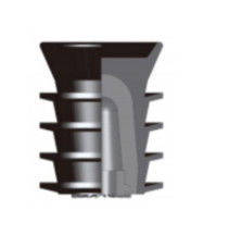 4 1/2 PDC Plug de cemento sin rotación de plástico con núcleo perforable para cementación de pozos de petróleo y gas