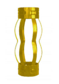 Centralizar de resorte de doble arco con carcasa sin soldar para pozos verticales con carcasa de 114 mm