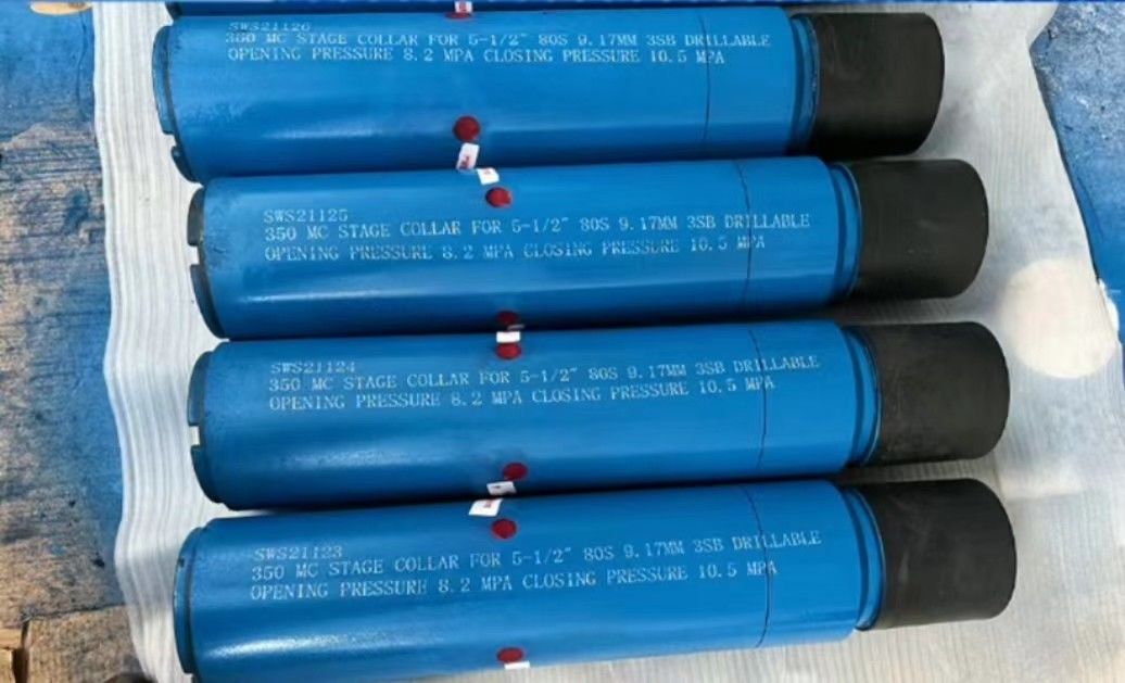 Inyector multi de cementación del cemento de la etapa del cuello de la etapa azul 80S