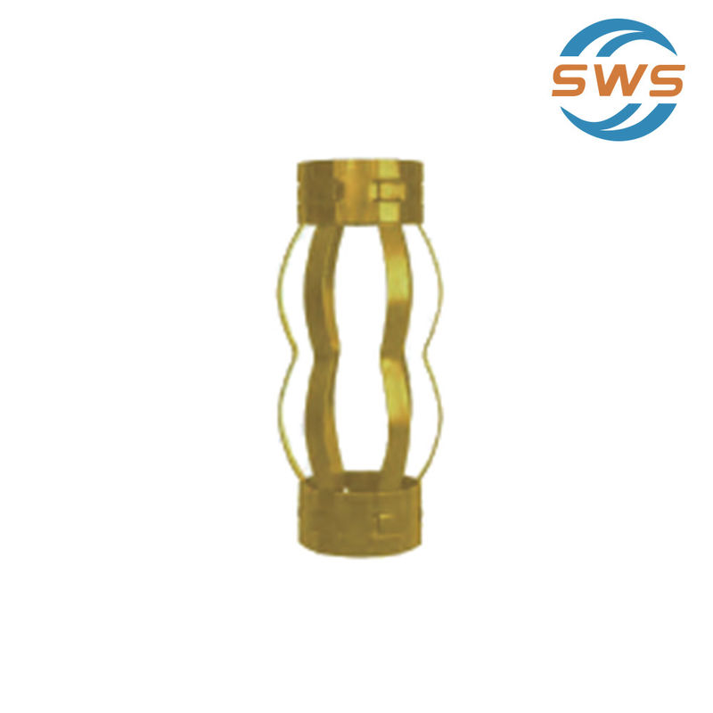 Centralizar de resorte de doble arco con carcasa sin soldar para pozos verticales con carcasa de 114 mm
