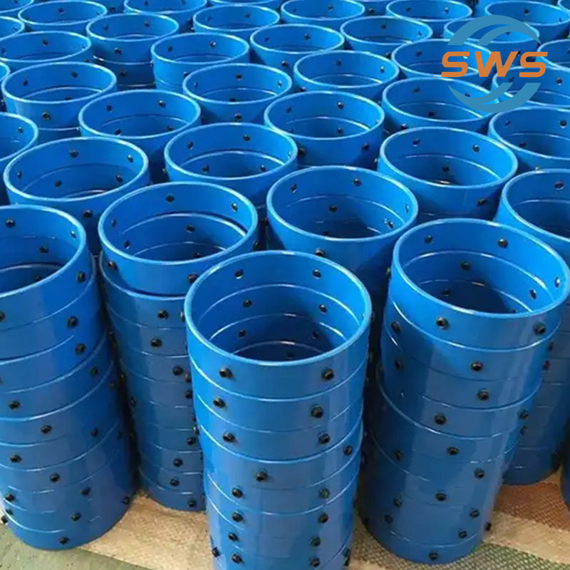 Estándar API 9 5/8 de uso de aceite bien collar de parada de pinto para centralizador con fuerzas axiales elevadas.