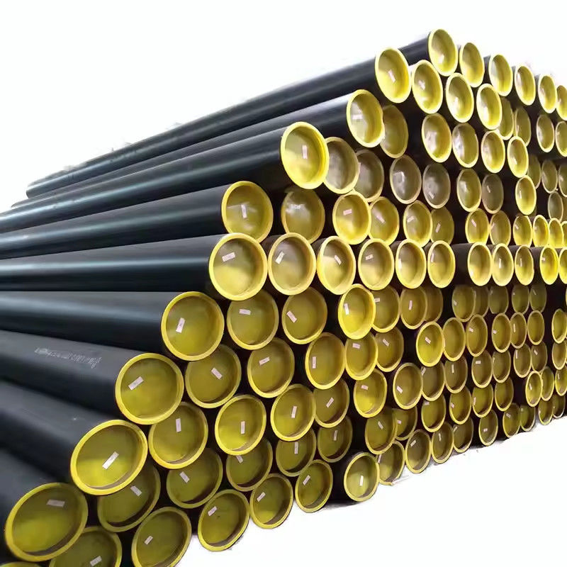 API 5CT Estándar 3 1/2'' OD L80 ∼10.2 lb/ft RANGE con casquillo de acoplamiento Tubo de aceite y casquillo para perforación