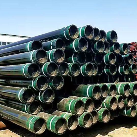 API 5CT Estándar 3 1/2'' OD L80 ∼10.2 lb/ft RANGE con casquillo de acoplamiento Tubo de aceite y casquillo para perforación