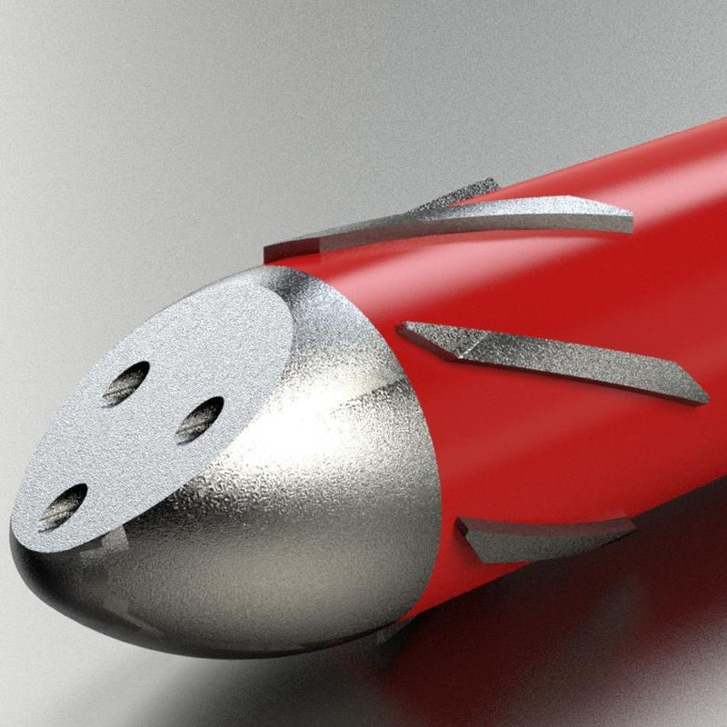 Sapatilla de flotación de nariz estándar N80 estándar con 244,48 mm OD para la industria del petróleo y el gas