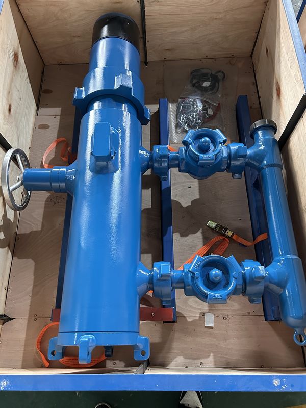 9-5/8' API Casing LTC BTC Buckle conectado 21Mpa Presión de trabajo Single Plug Cementador de cabeza con embalaje de madera 635KG