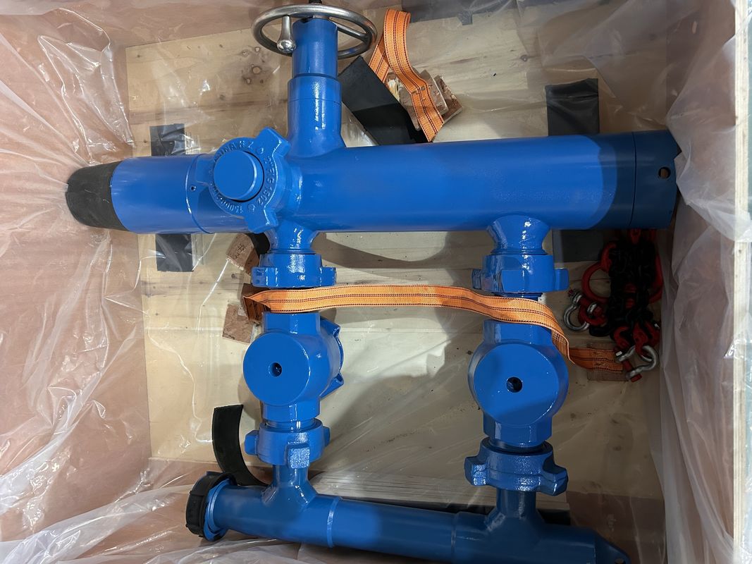 7' API Casing LTC BTC Buckle conectado Presión de prueba 54Mpa Single Plug Cementador de cabeza con embalaje de madera 550KG