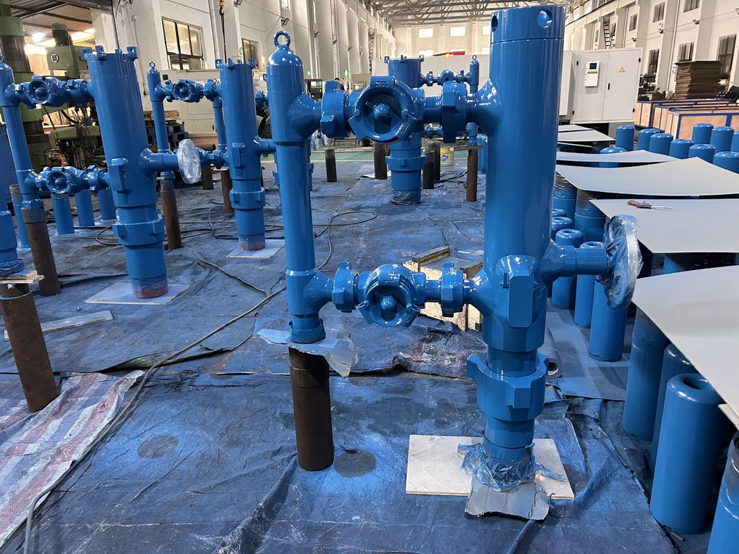 13-3/8' API Casing BTC Buckle conectado Conformidad con la normativa Cabeza de cementación de doble enchufe