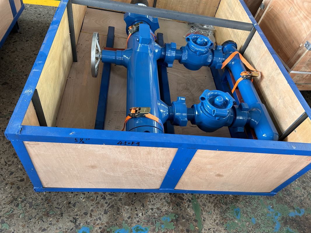 5-1/2' API Casing LTC Buckle conectado 54Mpa Presión de prueba Doble cabeza de cemento con envasado de madera 450KG
