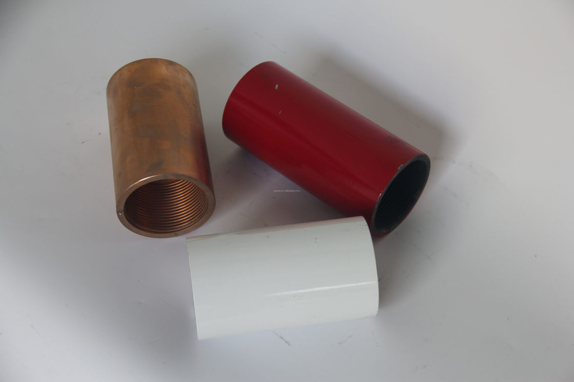 6.43 mm espesor de pared 5 hilos especiales K55 herramientas de cementación de pozos de aceite de acoplamiento