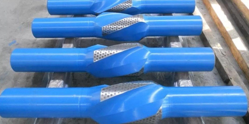 NC50 Conexión de tipo de cuerda y tamaño de bits de 8-1/2 pulgadas herramientas de perforación estabilizadoras de cuchillas integrales en la industria del petróleo y el gas