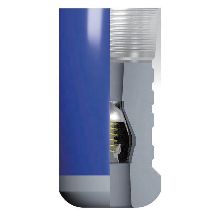 Zapato flotador y collarín con rosca LTC de 7 pulgadas C90-d estándar API para campos petroleros - Tipo de aleación de aluminio forzado de válvula única