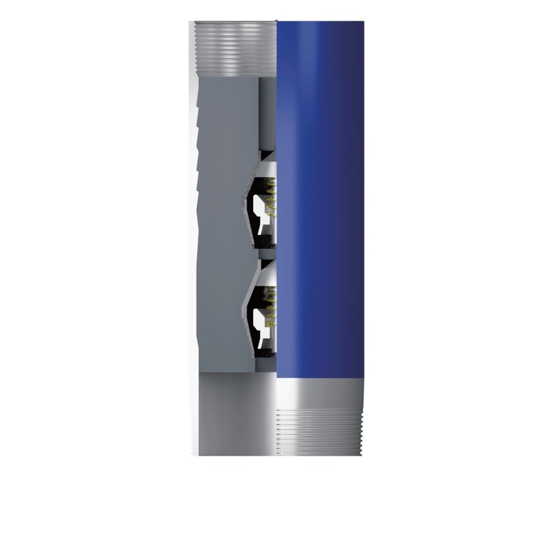 Zapato flotador y collar flotador de cementación para pozo de petróleo y gas con válvulas dobles de 5